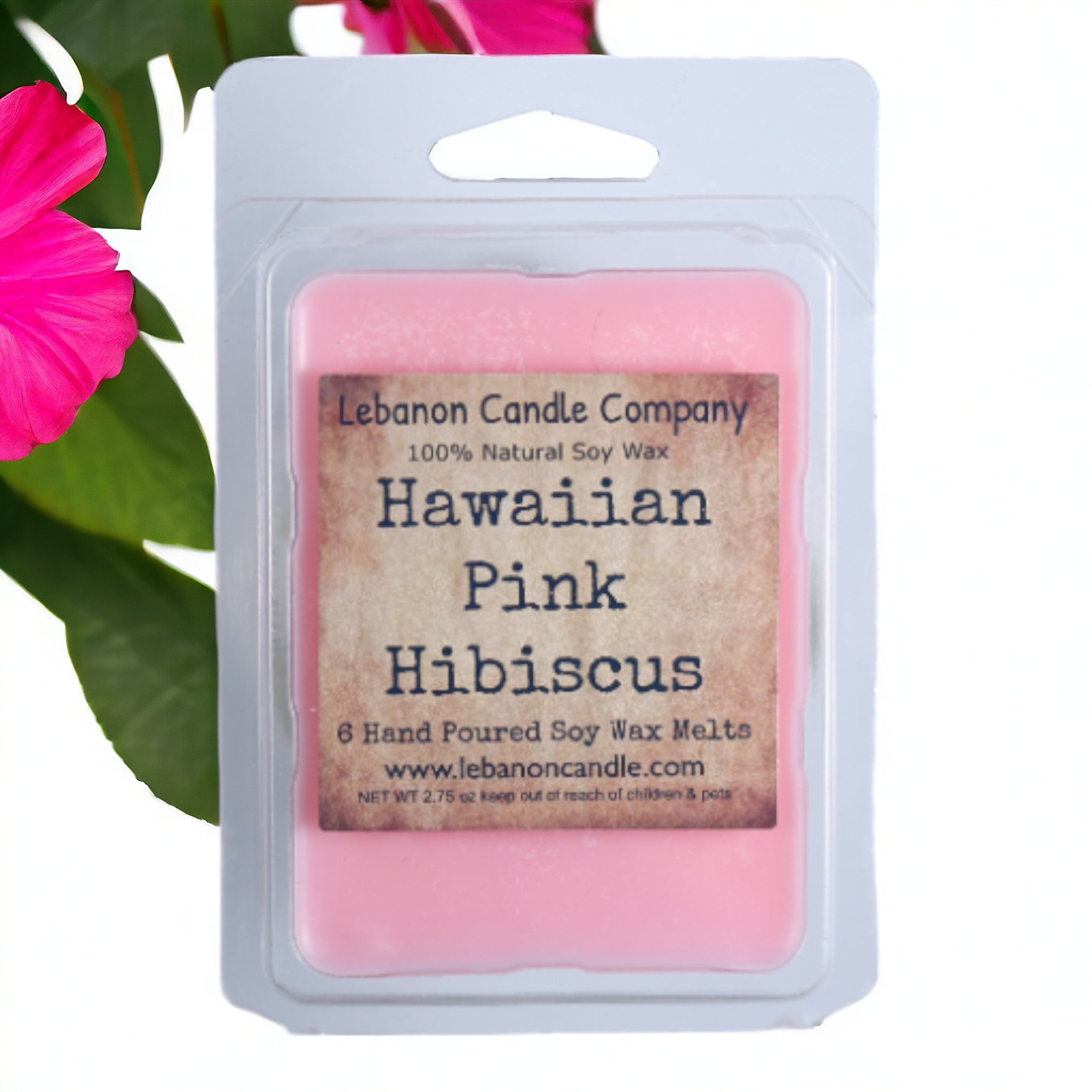 Hawaiian Pink Hibiscus Wax Melt
