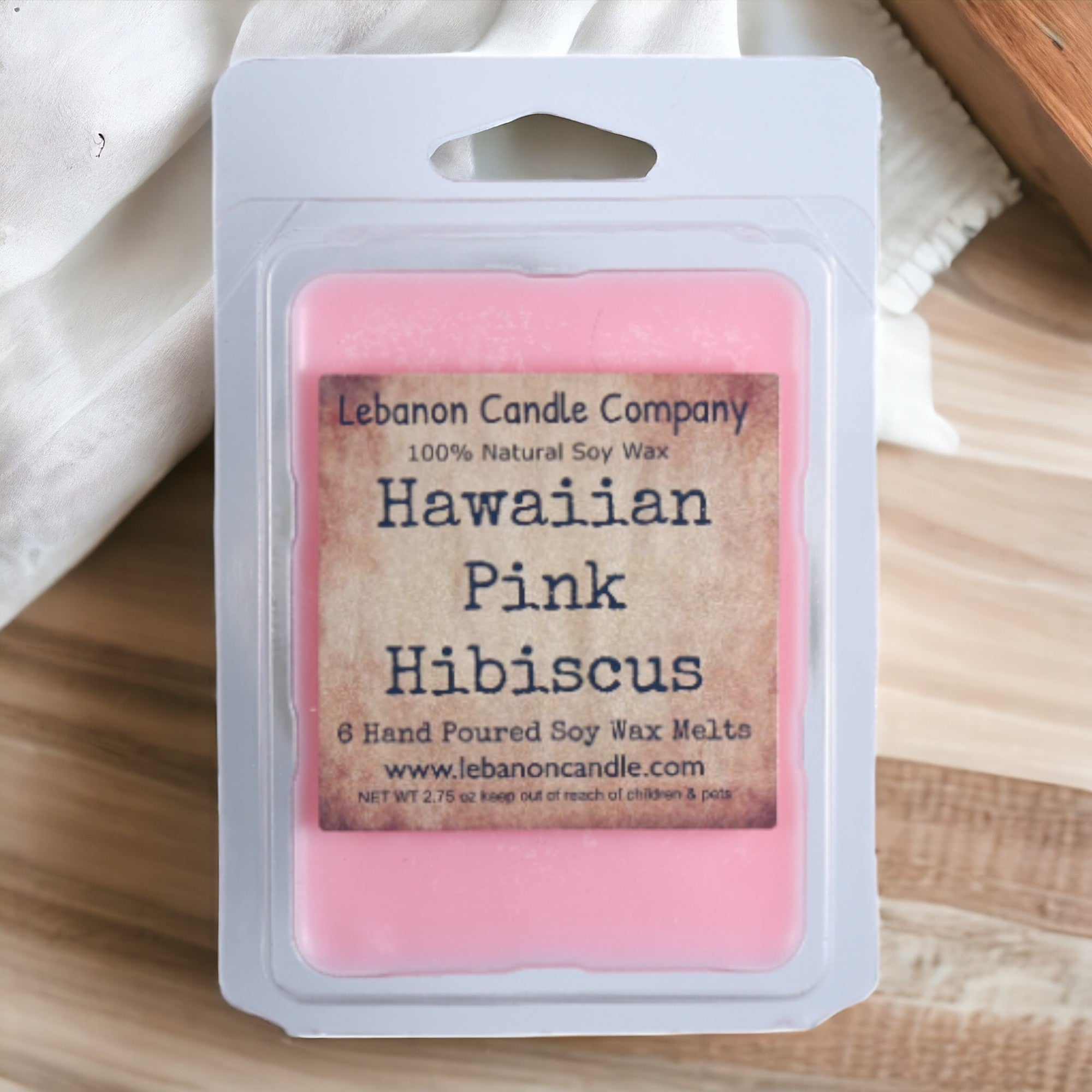 Hawaiian Pink Hibiscus Wax Melt