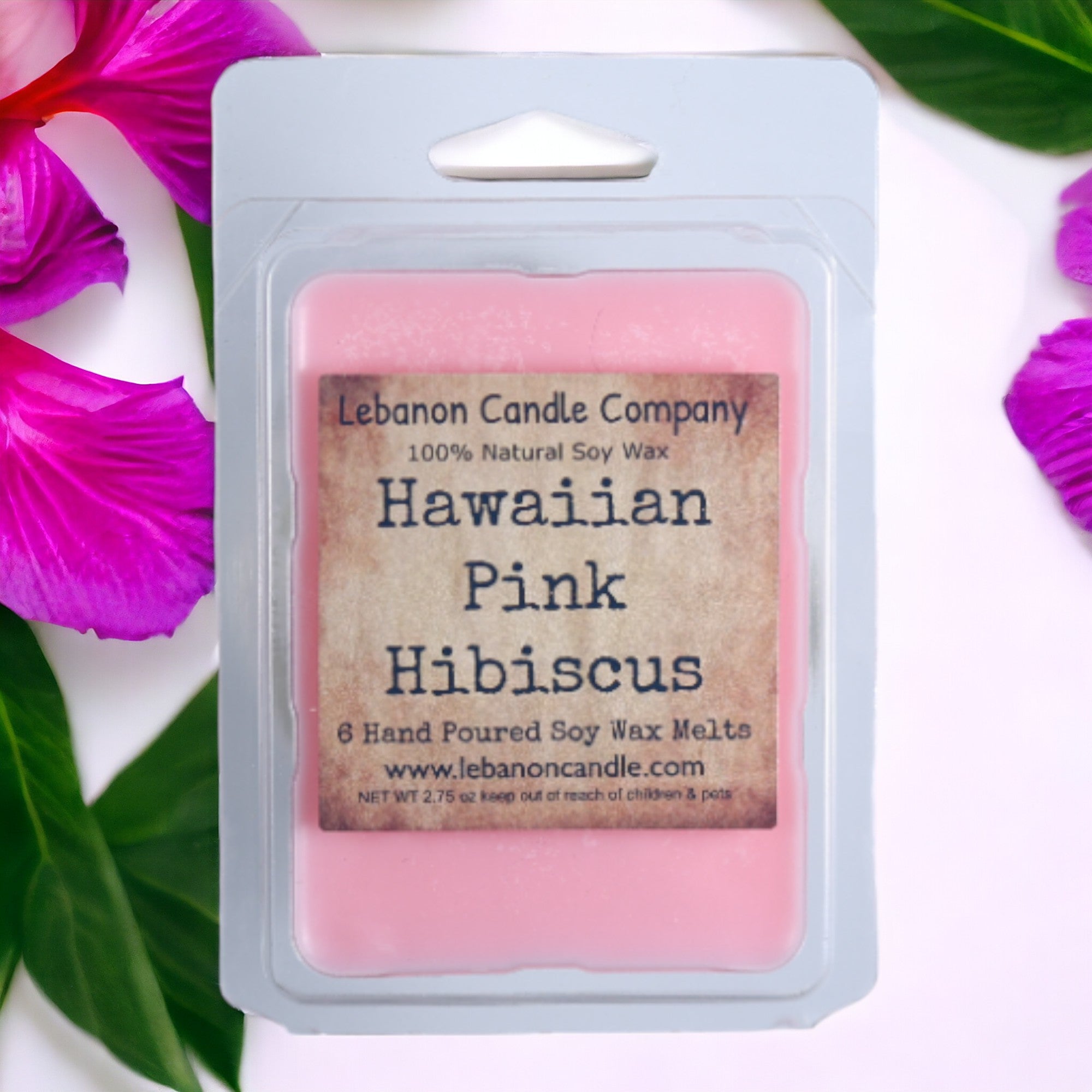 Hawaiian Pink Hibiscus Wax Melt