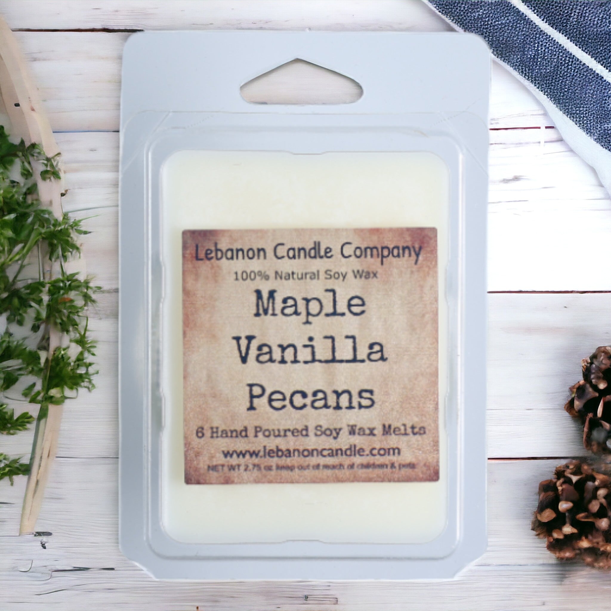 Maple Vanilla Pecans Wax Melt