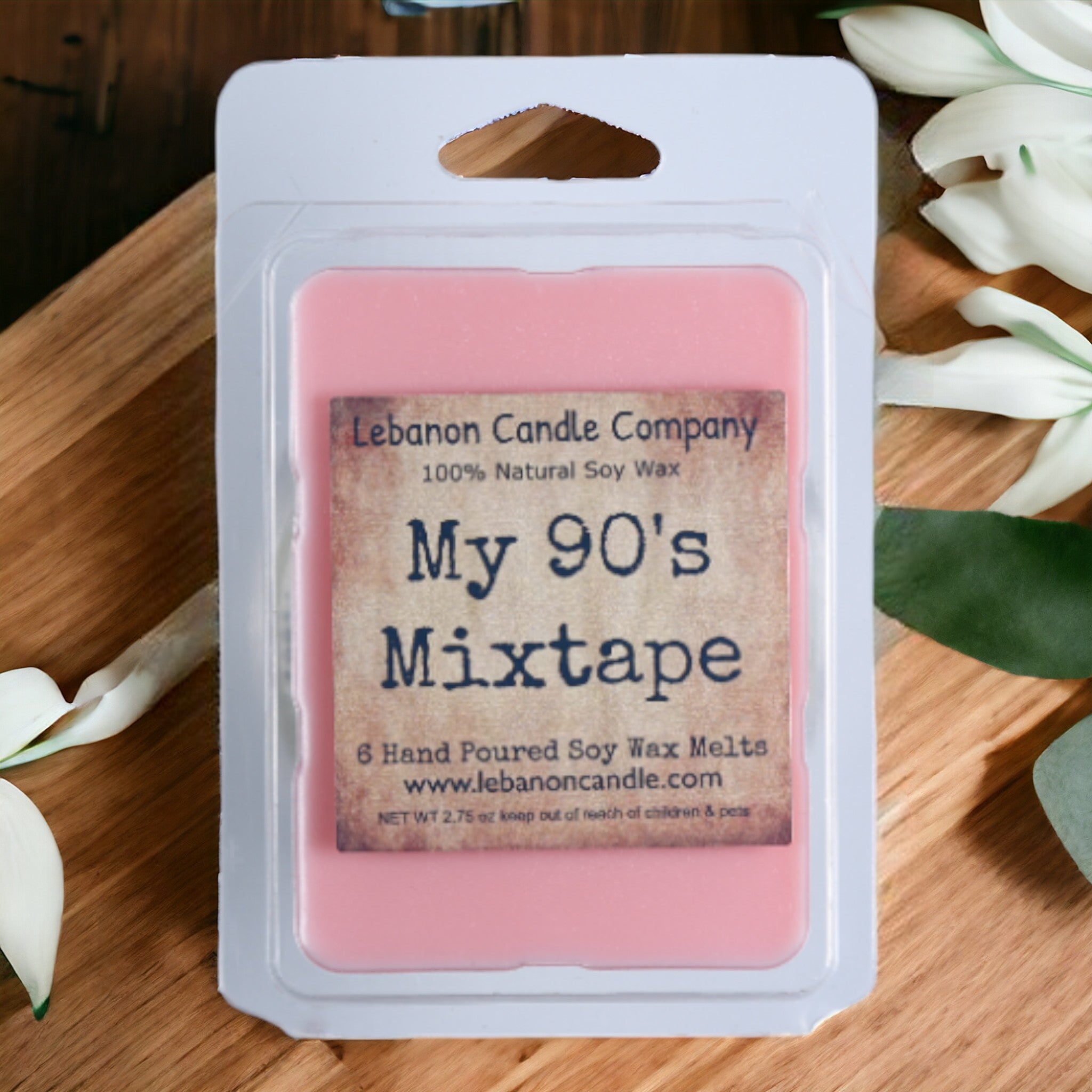 My 90's Mixtape Candle