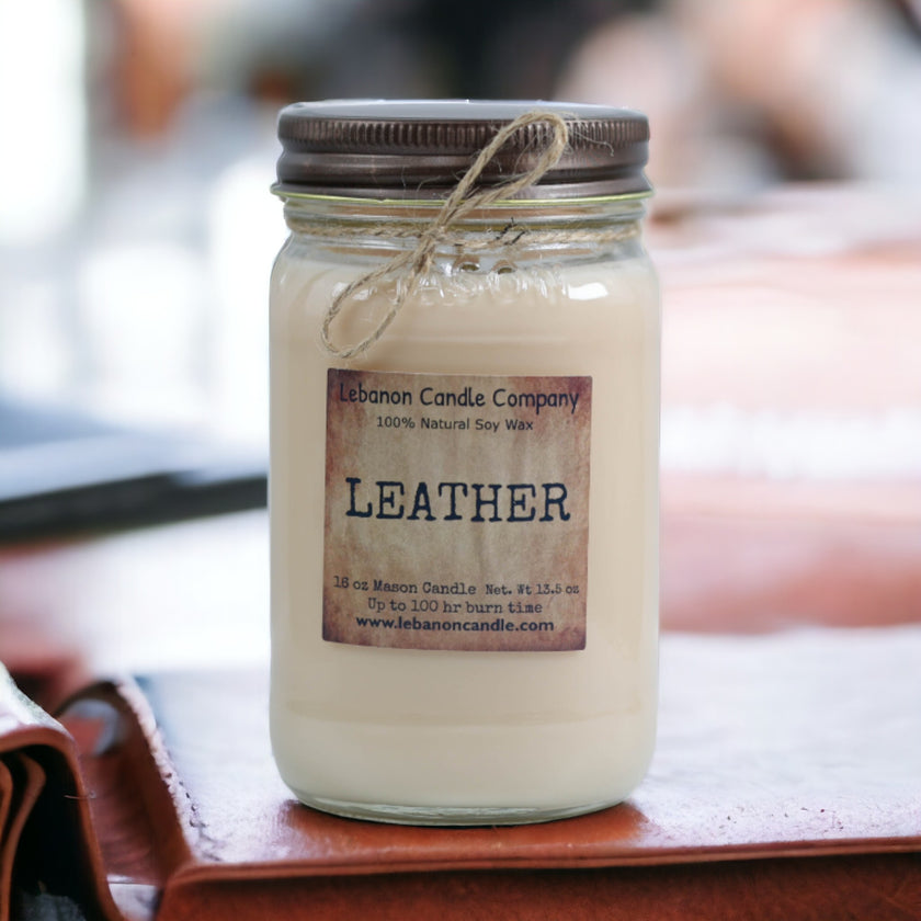 Leather Candle