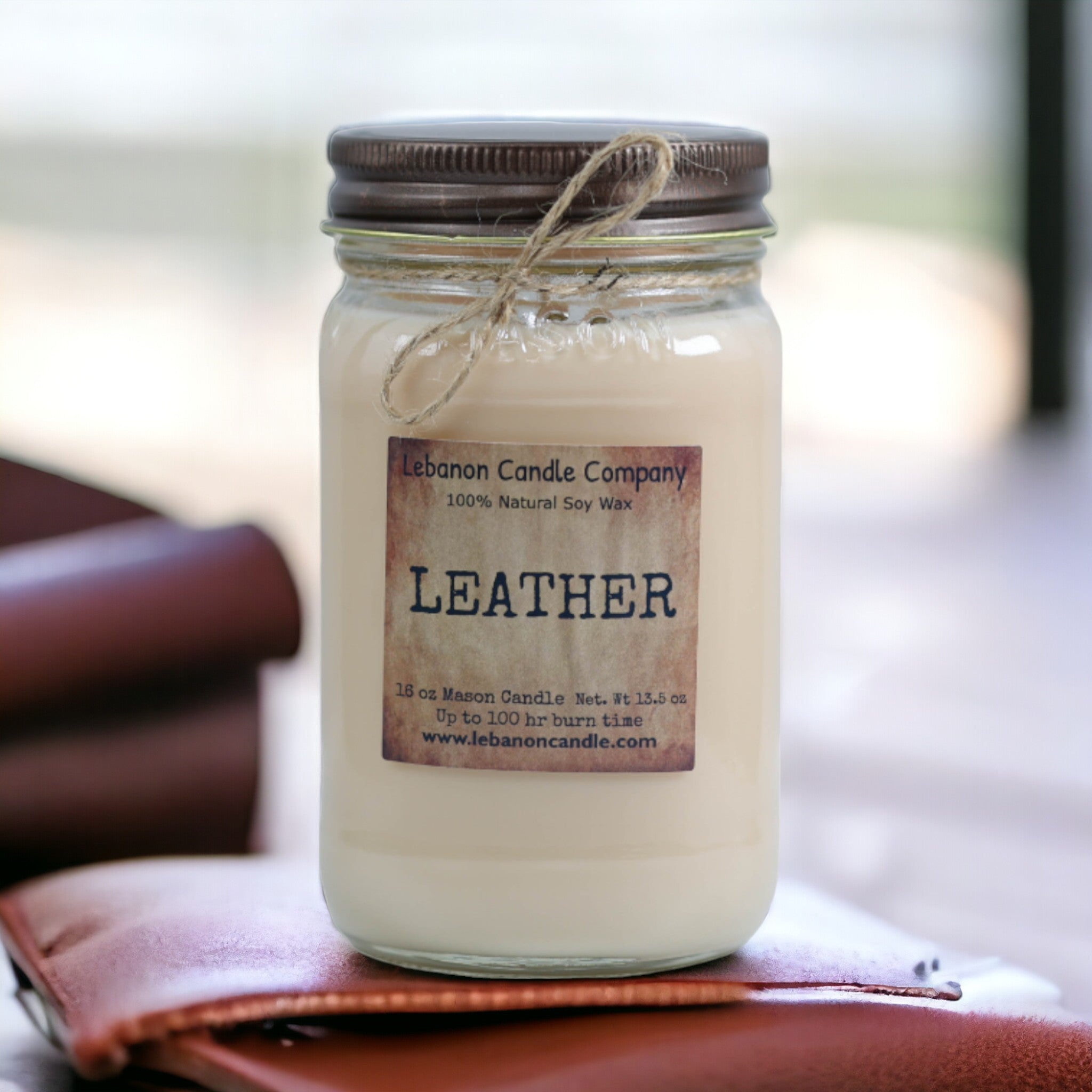 Leather Candle