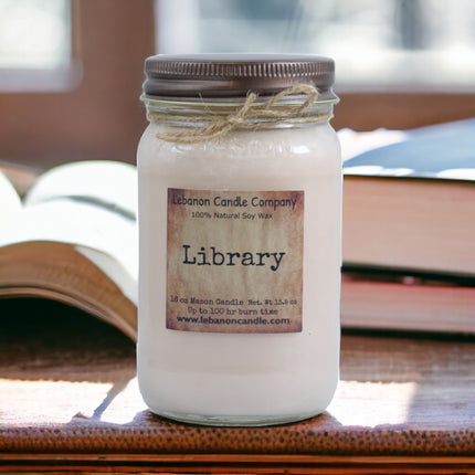 Library Candle