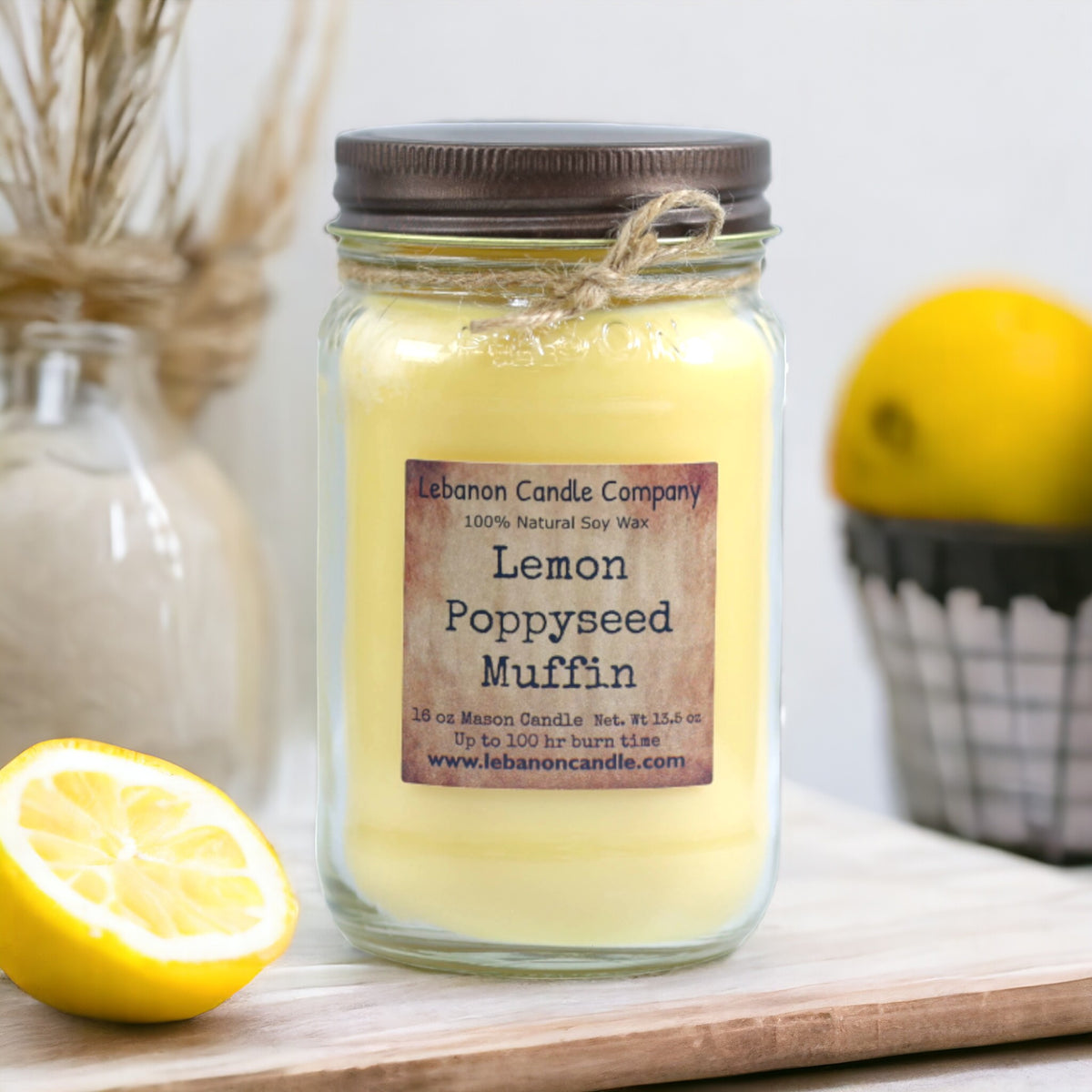 Lemon Poppyseed Muffin Lebanon Candle Company