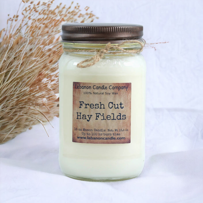 Fresh Cut Hay Fields Candle