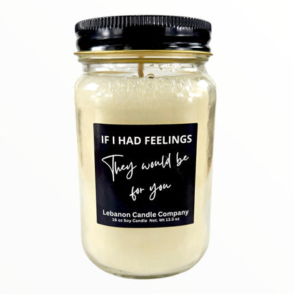 Funny Feelings For You Candle