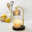Mercury Glass Warmer Lamp