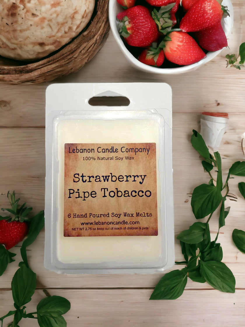 Strawberry Pipe Tobacco Wax Melt