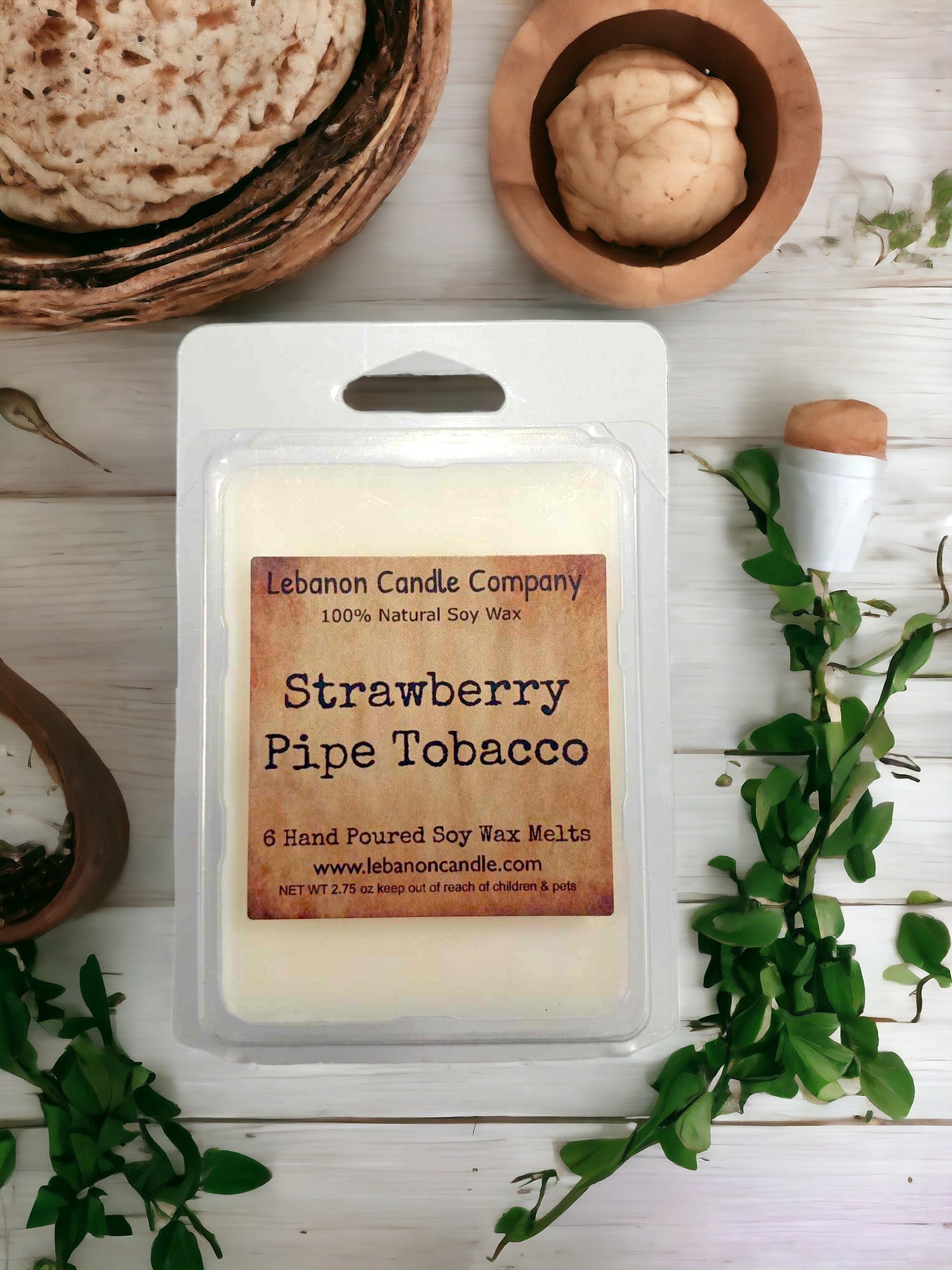 Strawberry Pipe Tobacco Wax Melt