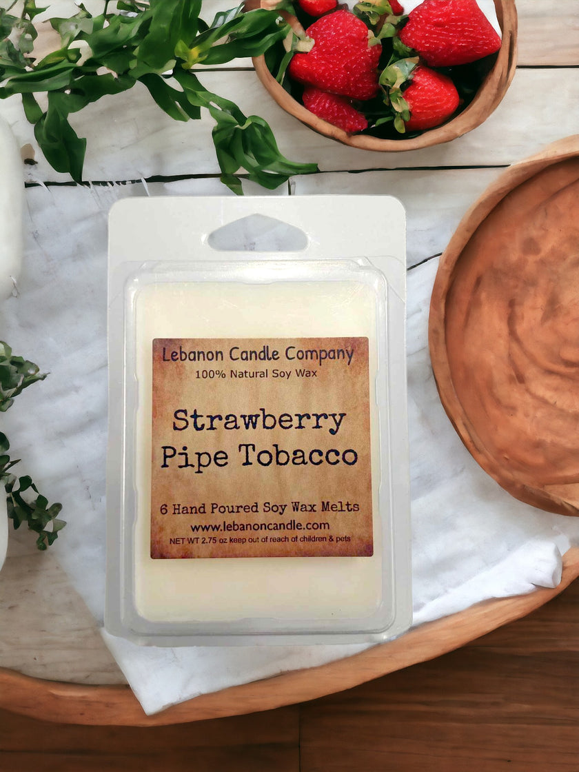 Strawberry Pipe Tobacco Wax Melt