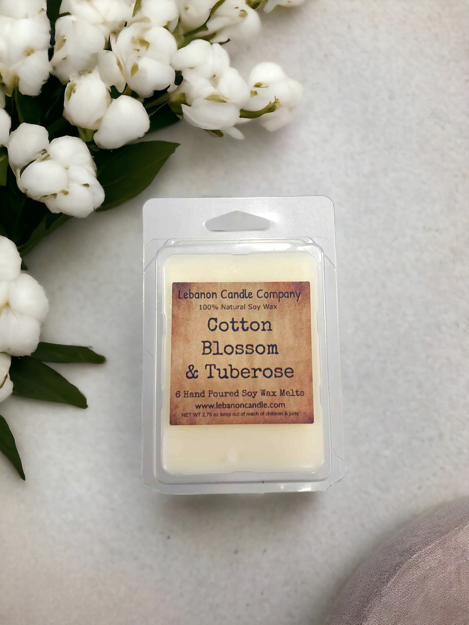 Cotton Blossom & Tuberose Wax Melt