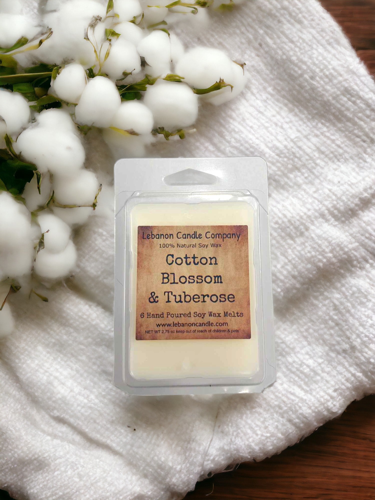 Cotton Blossom & Tuberose Wax Melt