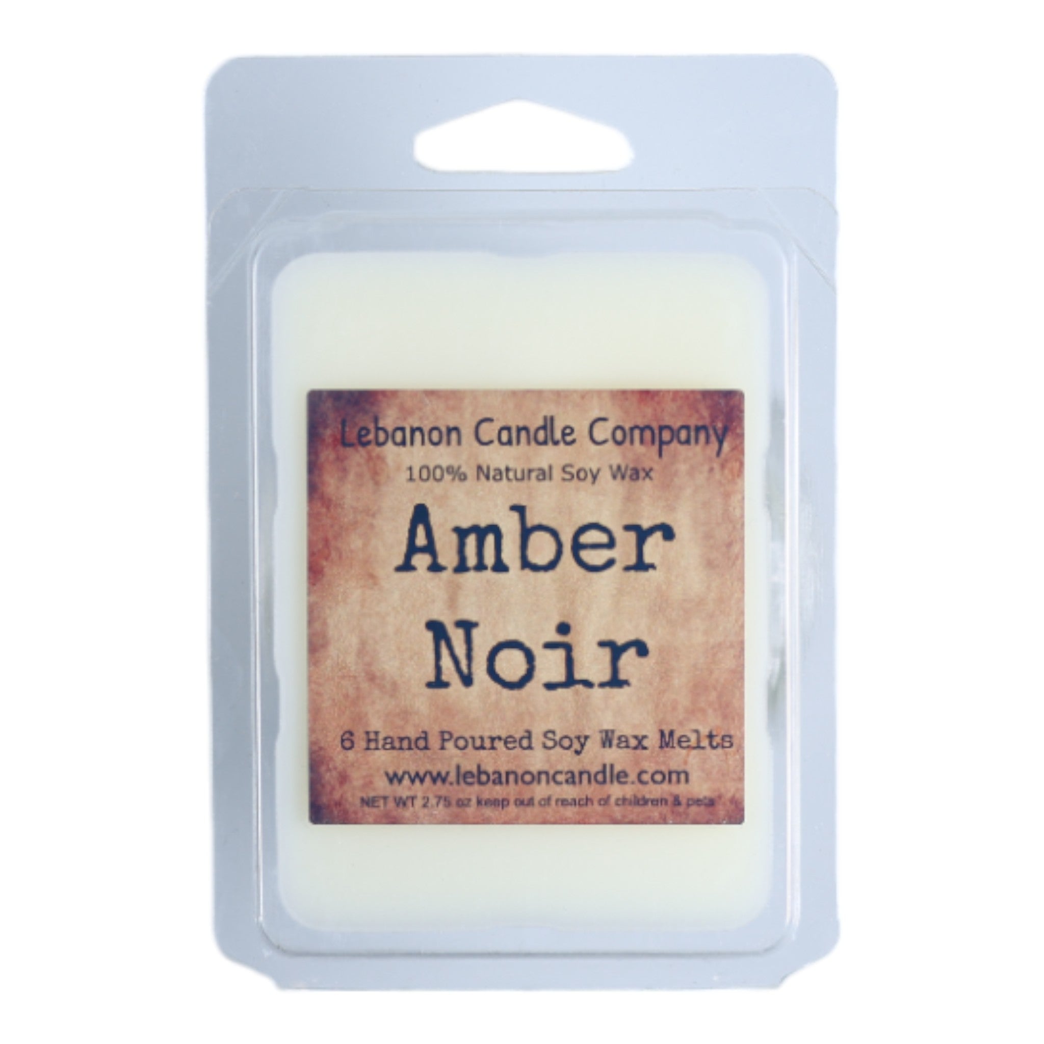 Amber Noir Wax Melt