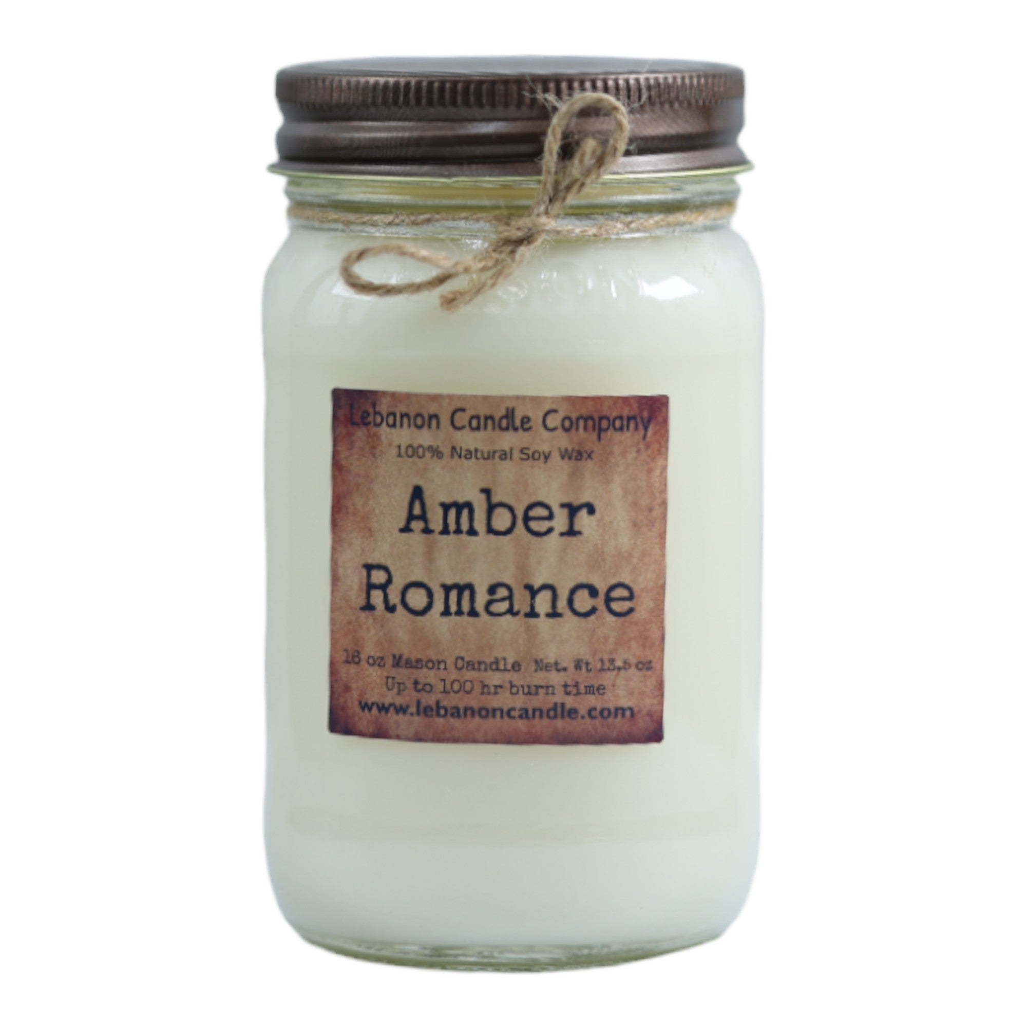 Amber Romance Candle