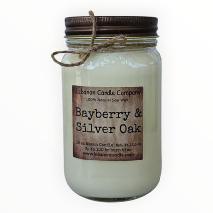 Bayberry & Silver Oak Candle