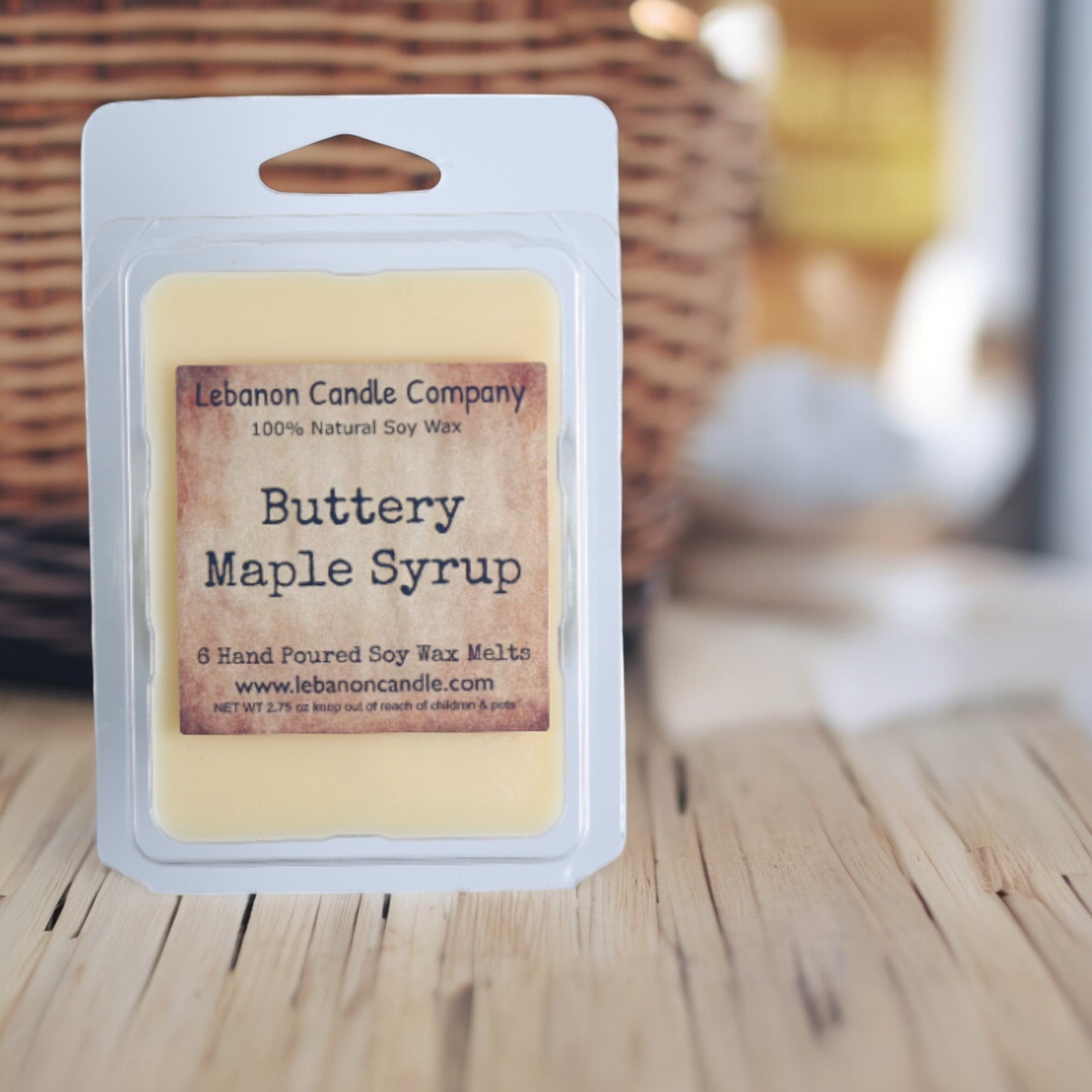 Buttery Maple Syrup Wax Melt