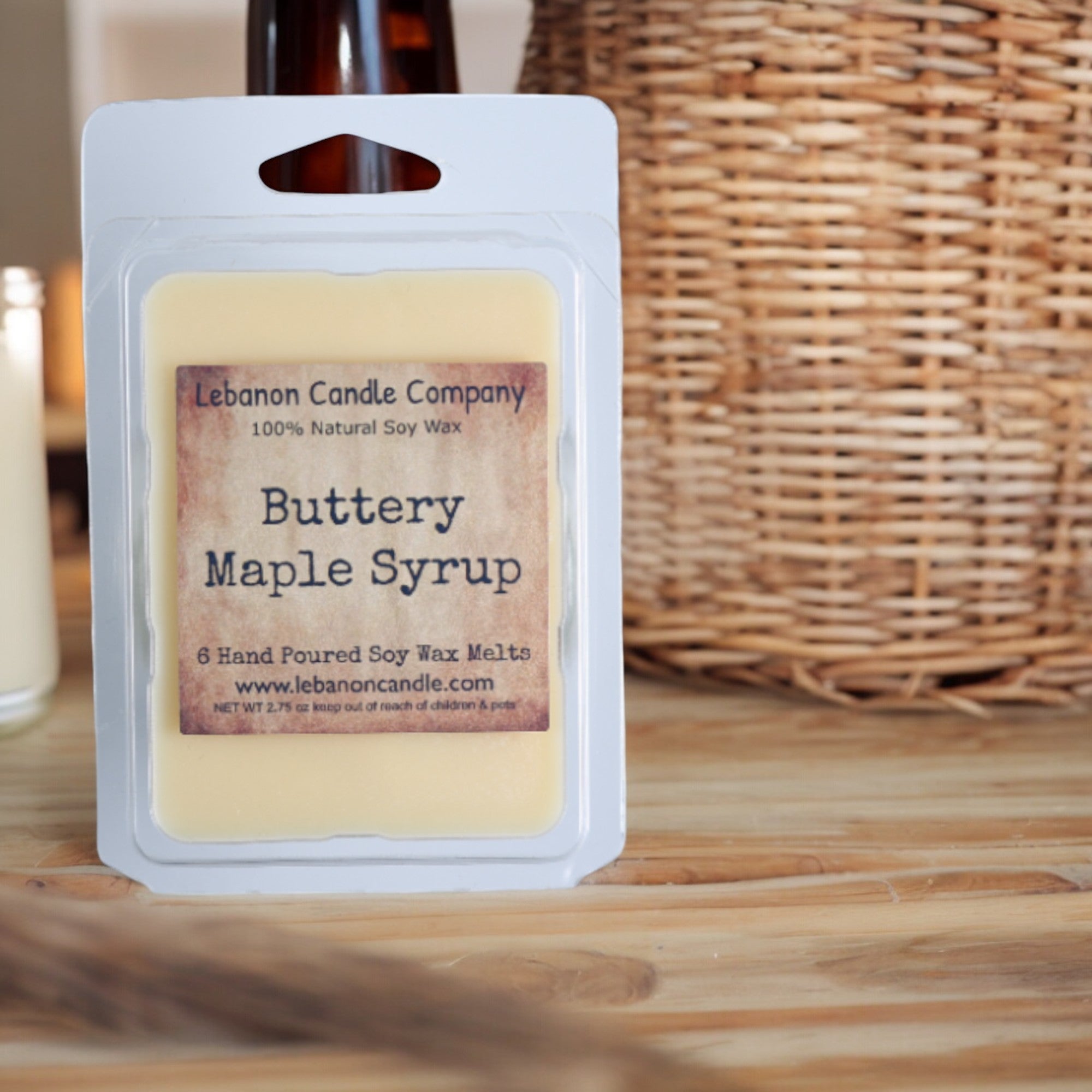 Buttery Maple Syrup Wax Melt