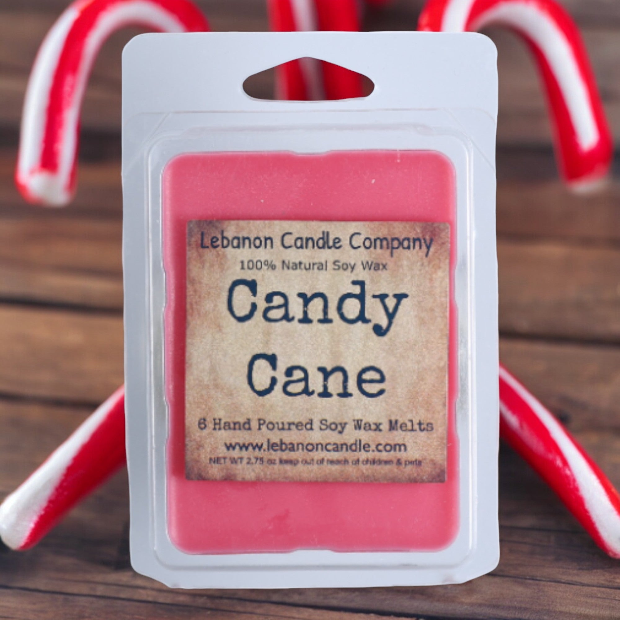 Candy Cane Wax Melt