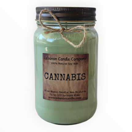 Cannabis Candle