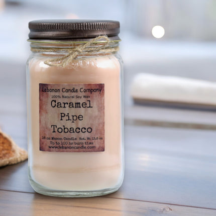 Caramel Pipe Tobacco Candle