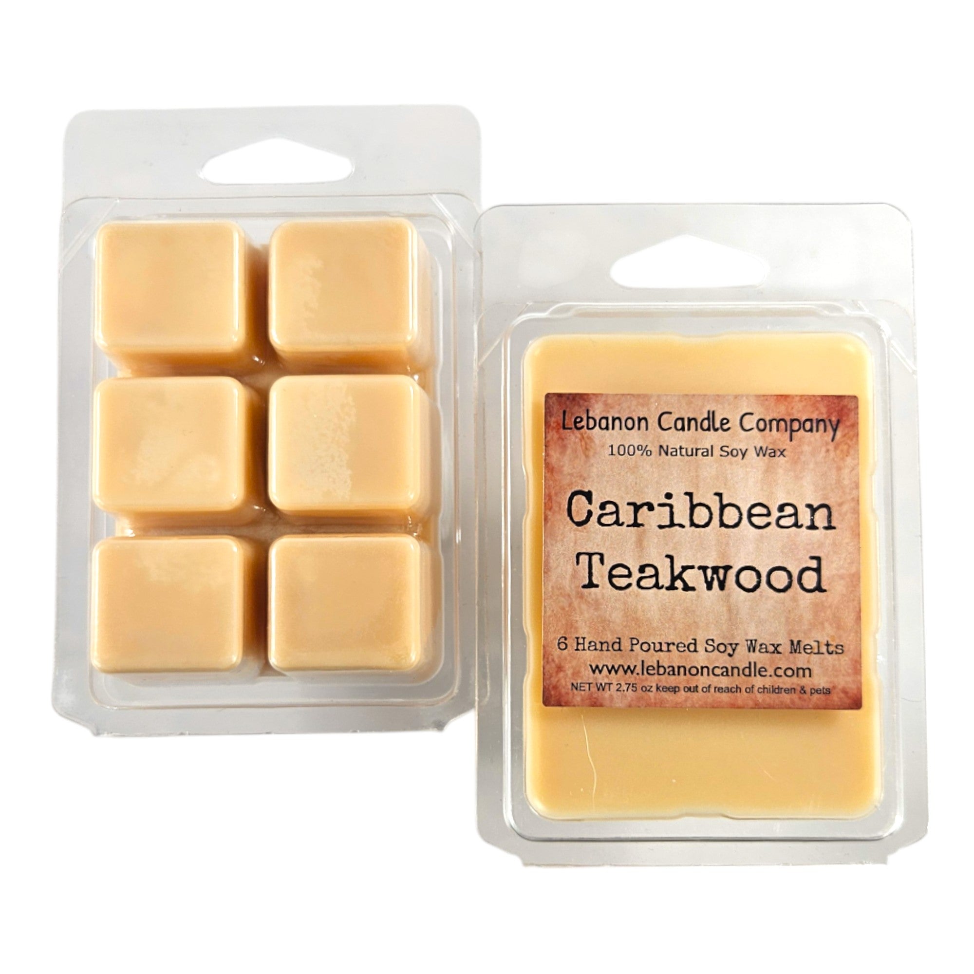 Caribbean Teakwood Wax Melt