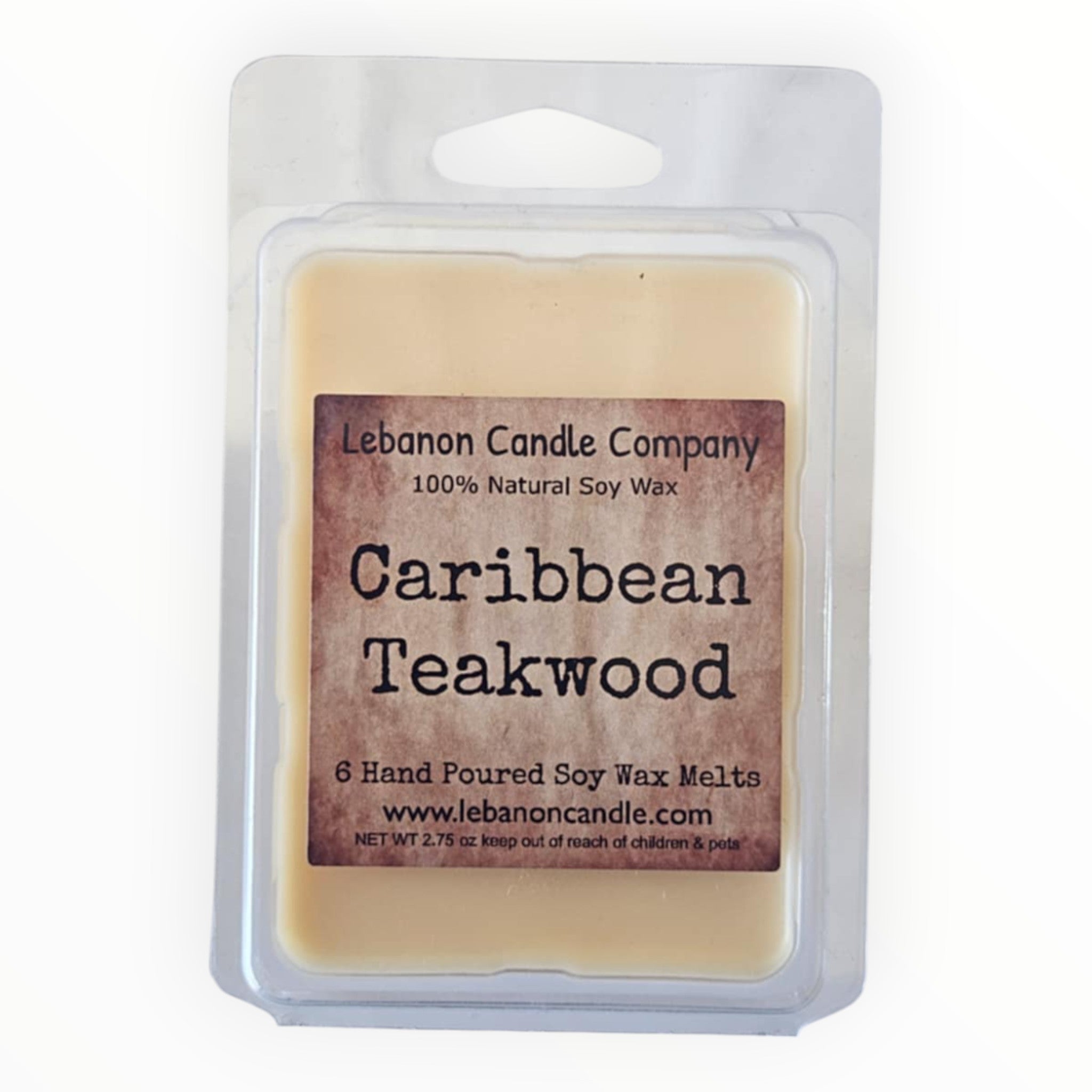 Caribbean Teakwood Wax Melt