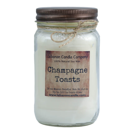 Champagne Toasts Candle