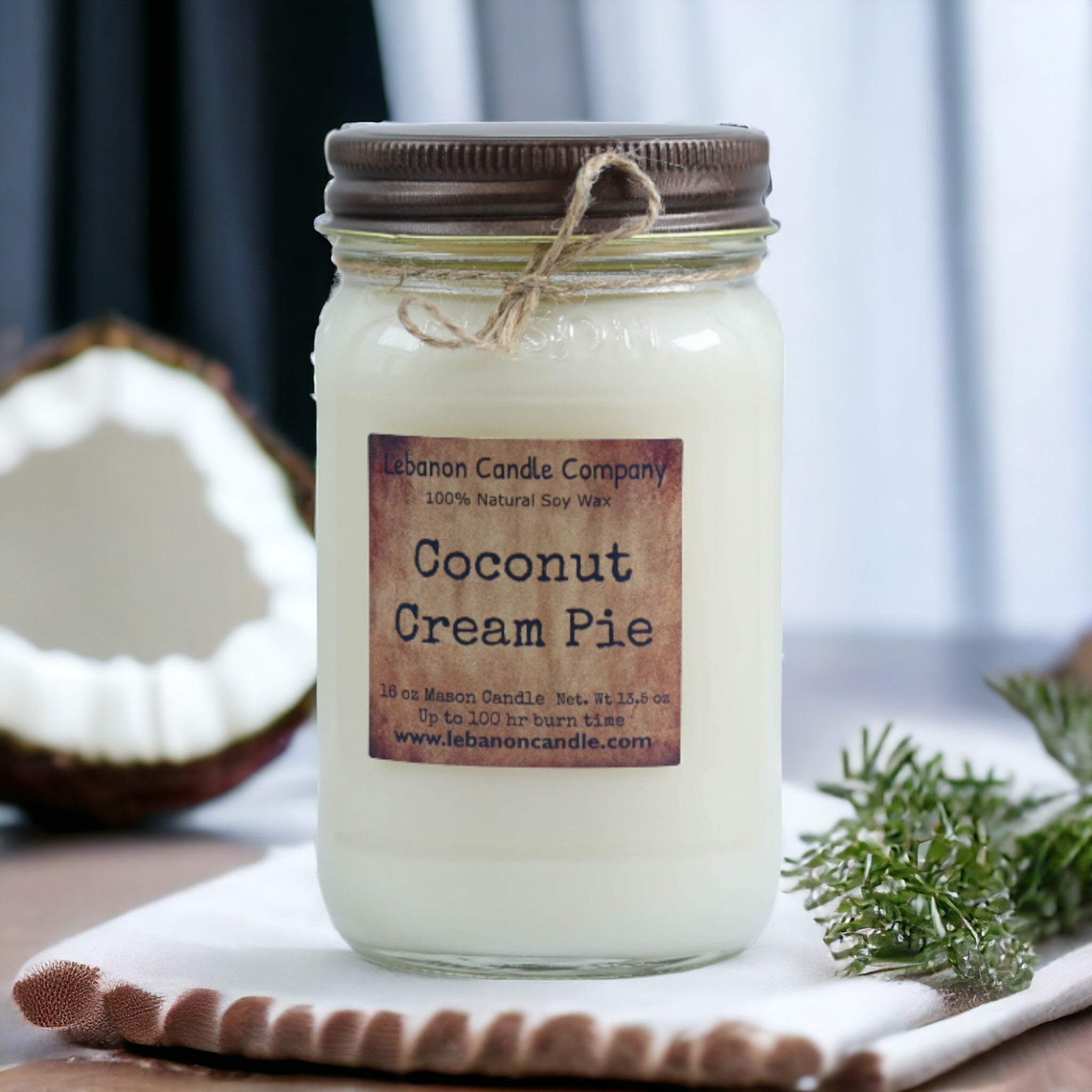 Coconut Cream Pie Candle