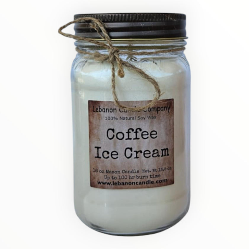 Coffee Ice Cream Candle