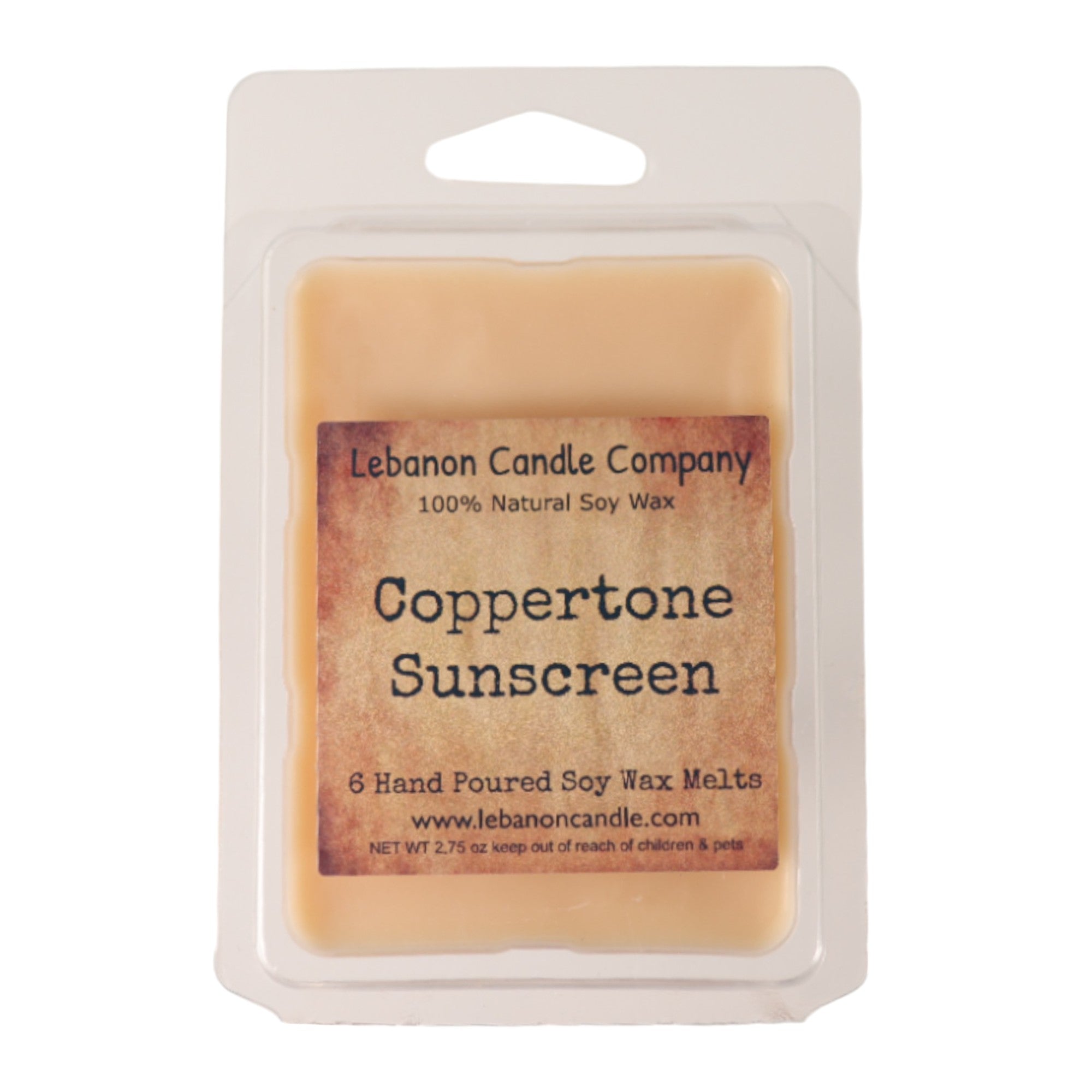 Coppertone Sunscreen Wax Melt