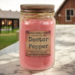 Doctor Pepper Candle