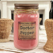 Doctor Pepper Candle