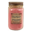 Doctor Pepper Candle