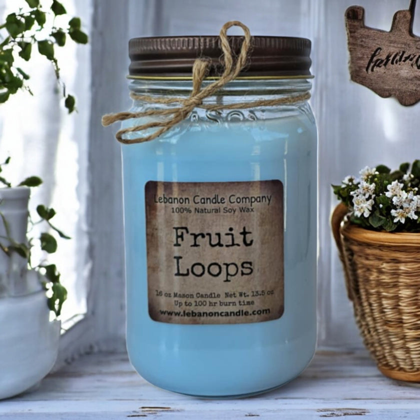 Fruit Loops Candle