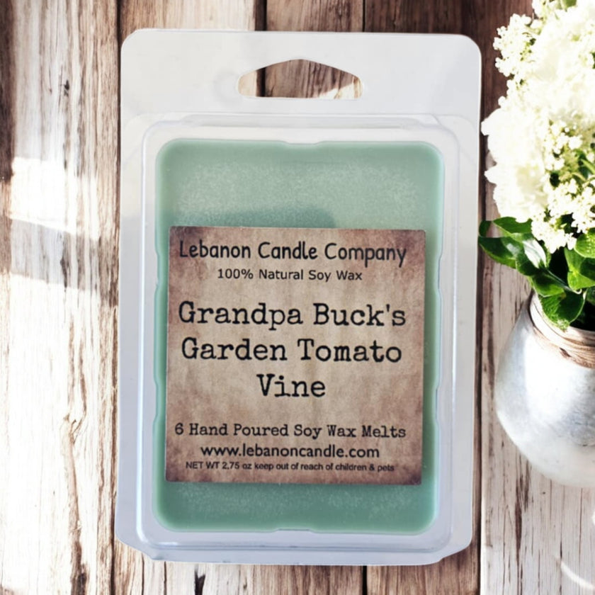 Grandpa Buck's Garden Tomato Vine Wax Melt