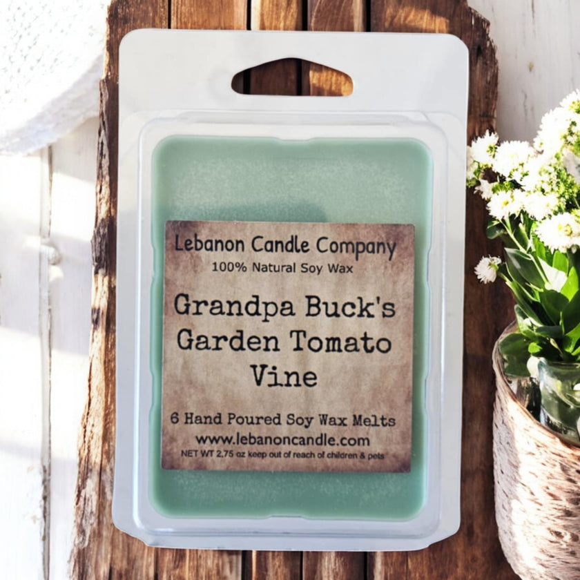 Grandpa Buck's Garden Tomato Vine Wax Melt