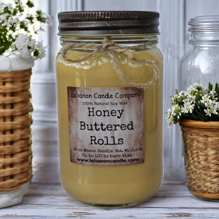 Honey Buttered Rolls Candle