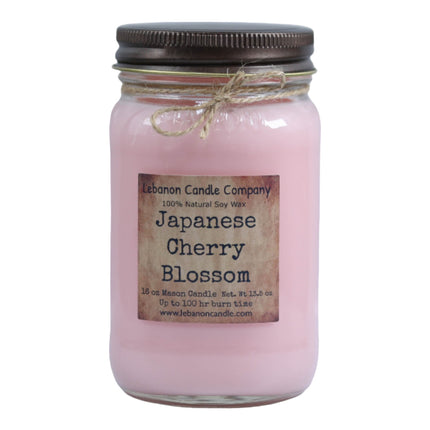Japanese Cherry Blossom Candle