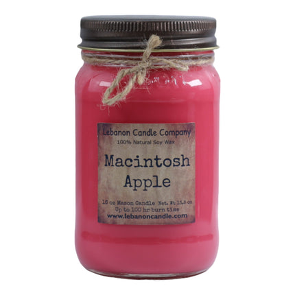 Macintosh Apple Candle