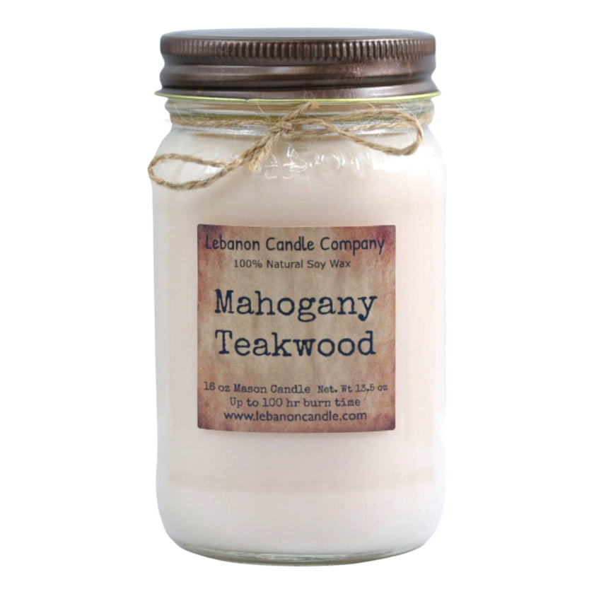 Mahogany Teakwood Candle