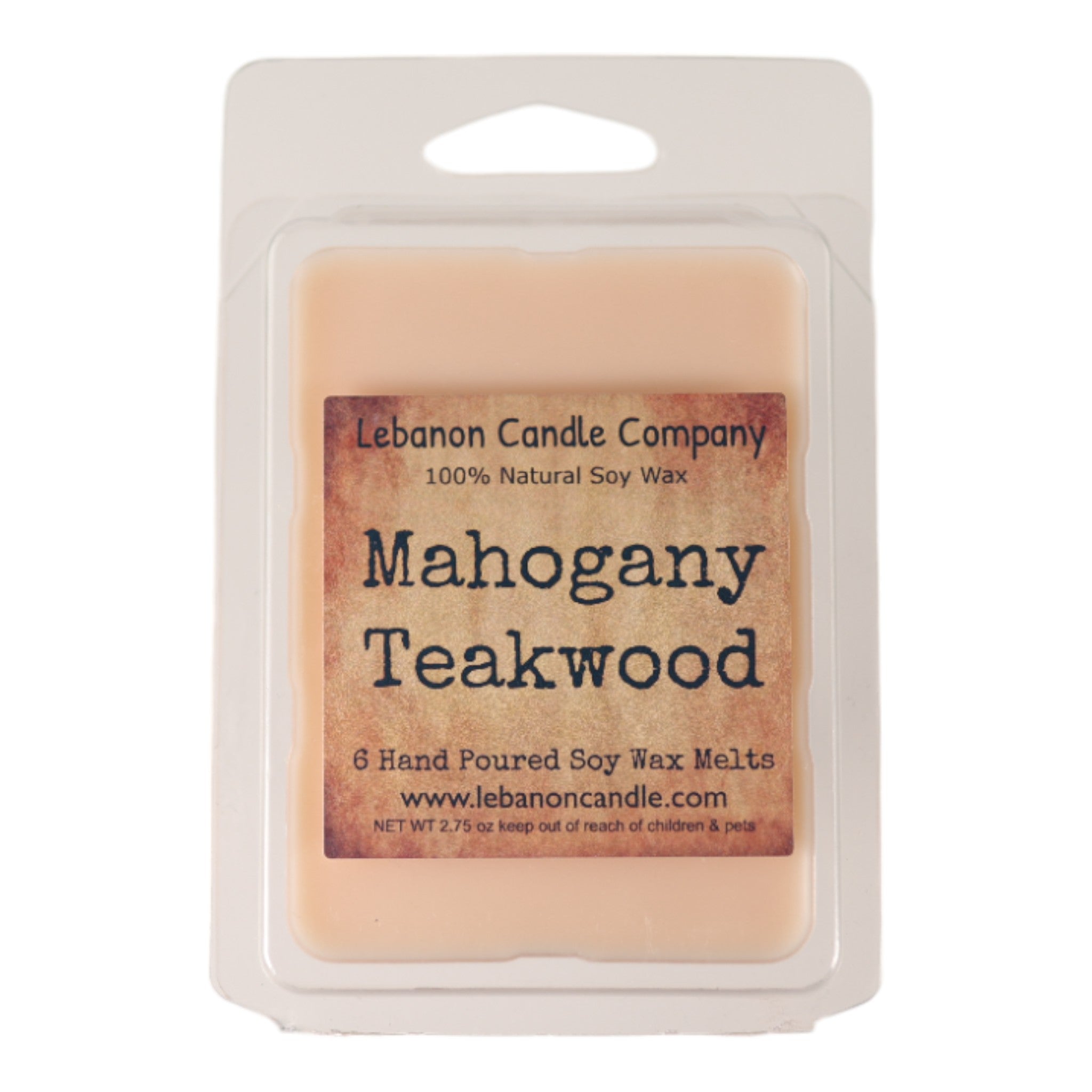 Mahogany Teakwood Wax Melt