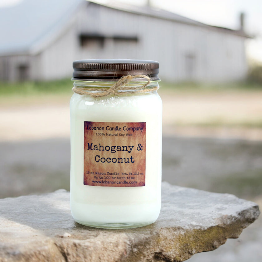 Mahogany & Coconut Candle