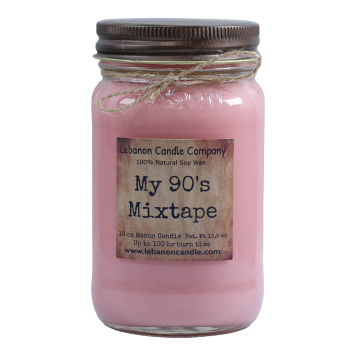 My 90's Mixtape Candle