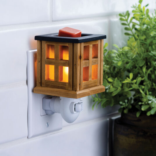 Wood Lantern Plug-in  Warmer