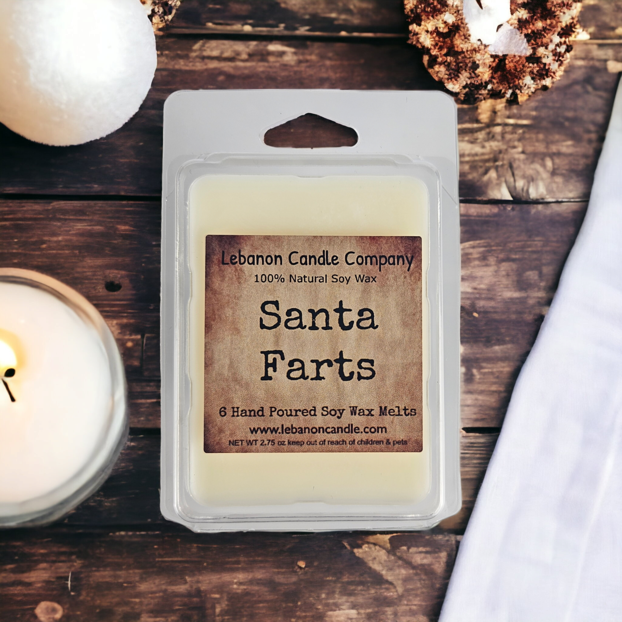 Santa Farts Wax Melt