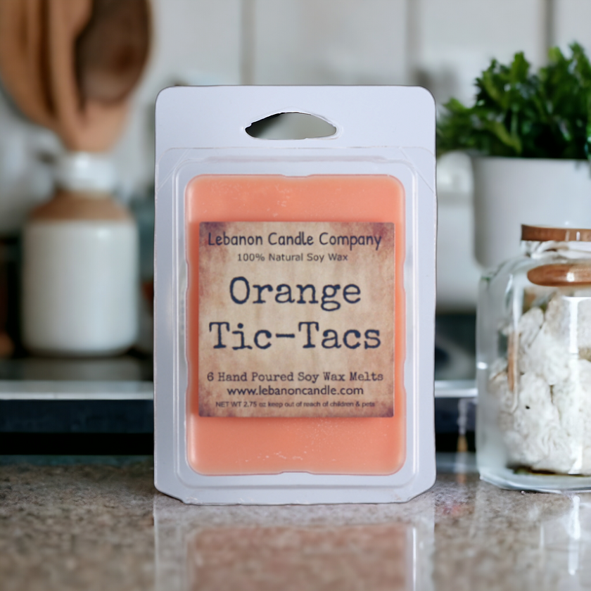 Orange Tic-Tacs Wax Melt