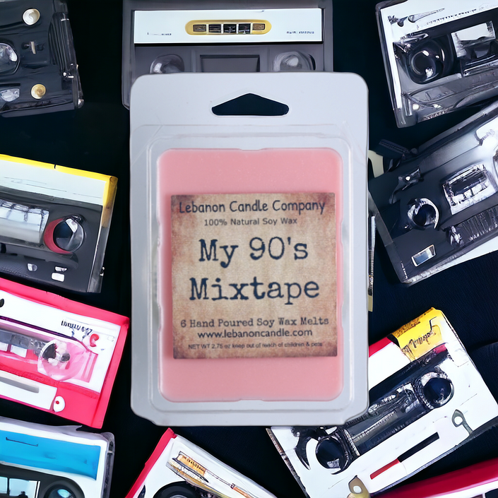 My 90's Mixtape Wax Melt