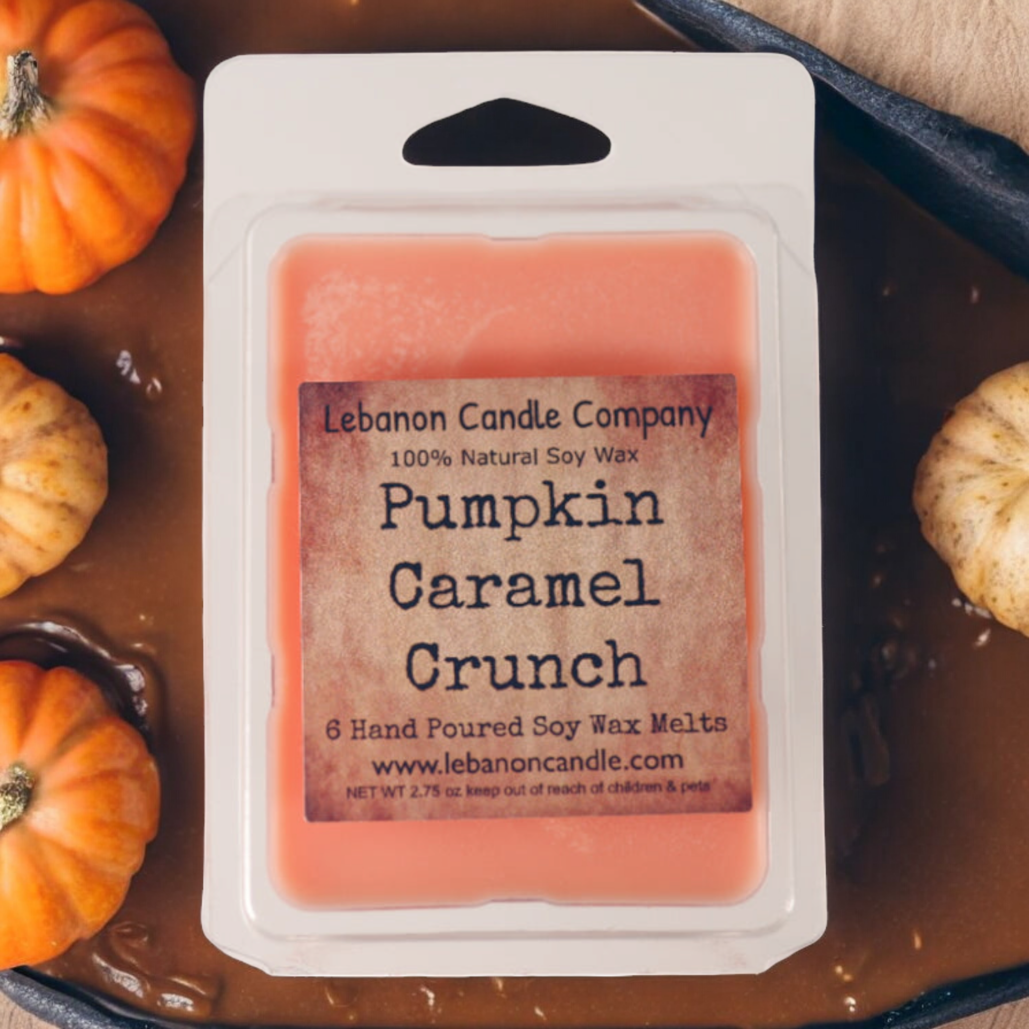 Pumpkin Caramel Crunch Wax Melt