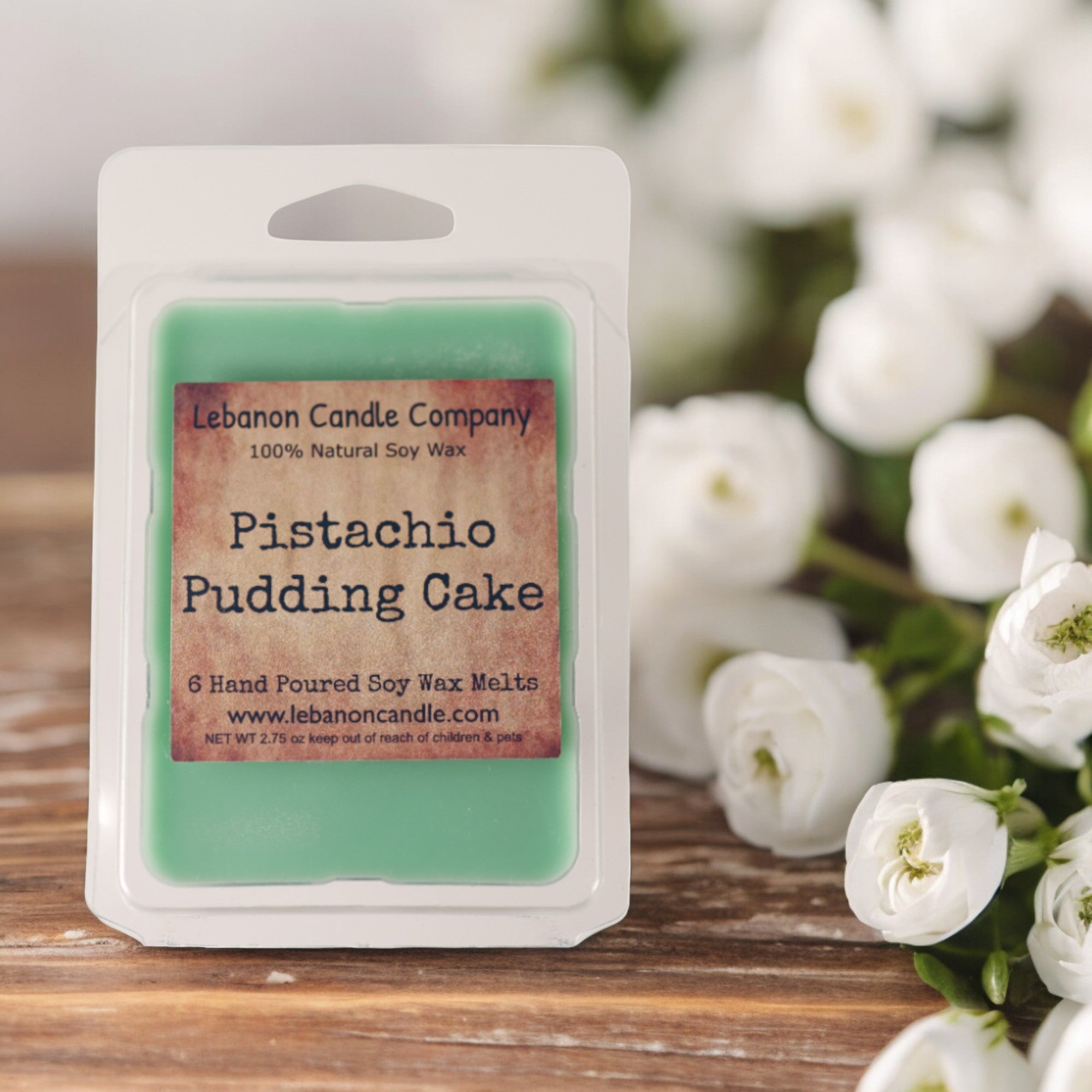 Pistachio Pudding Cake Wax Melt